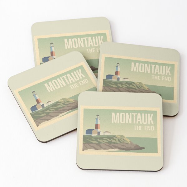 Item preview, Montauk Long Island New York Vintage Postcard designed and sold by designbynic.