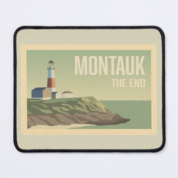 Item preview, Montauk Long Island New York Vintage Postcard designed and sold by designbynic.