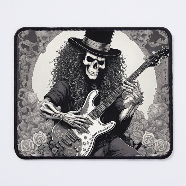 Item preview, Slash Guitar Skull Guns and Roses Tribute designed and sold by MetalKrane.