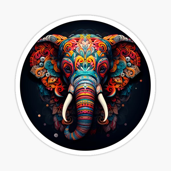 Item preview, Mandala - Animals - Elephant 01 designed and sold by aleibanez.