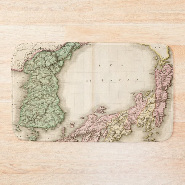 Item preview, Vintage Map of Japan and Korea (1809) designed and sold by BravuraMedia.