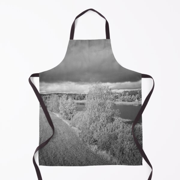 Item preview, Between the field and Piikkilanjarvi. October landscapes bw number 10 designed and sold by Jouko Lehto Photography.