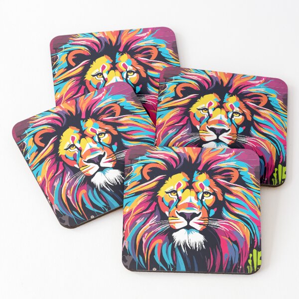 Item preview, lion face designed and sold by coolsima.