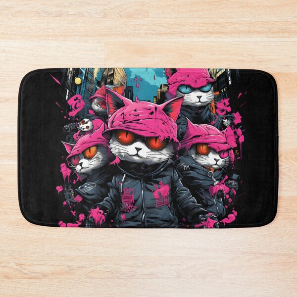 Item preview, Gangsta Cats -2, Badass Cats of the Neighborhood, Splash designed and sold by ArtWearSplash.