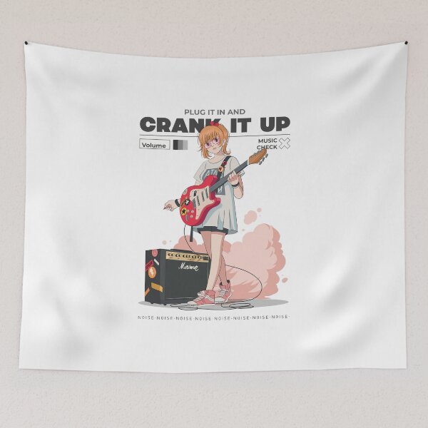 Item preview, Anime Rock Star Design designed and sold by RektRepublic.