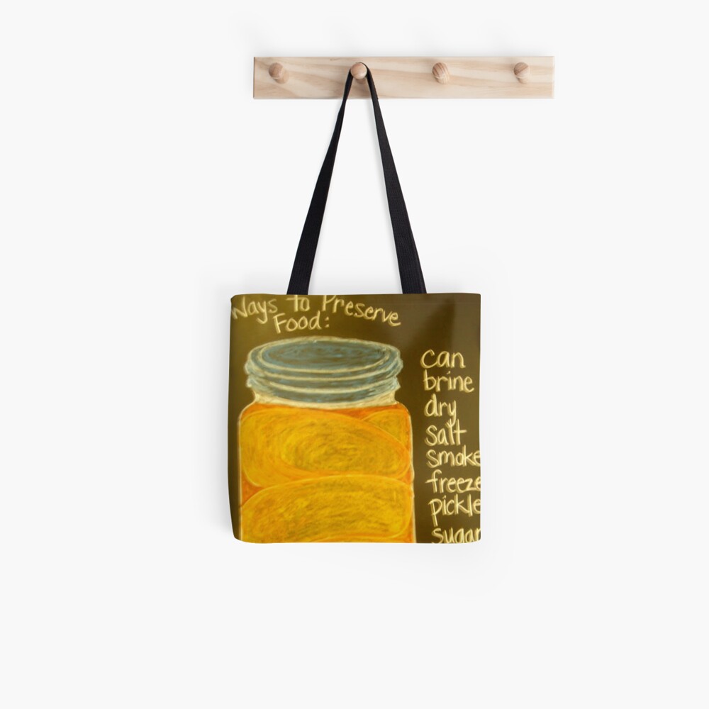 Altes Kugel Glas Pfirsiche Stofftasche Von Brusling Redbubble