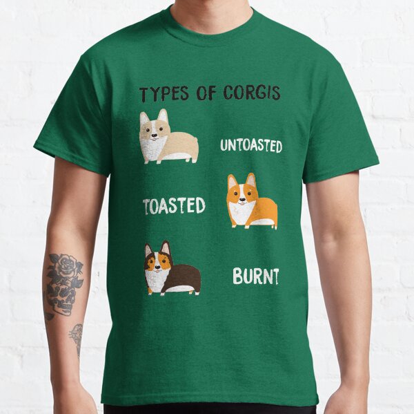 Types of Corgis Classic T-Shirt