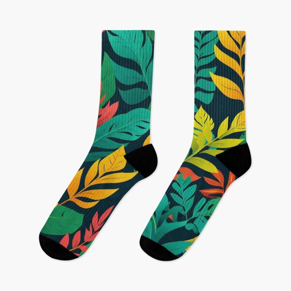 Item preview, 021 Nordic Decor Tropical Leaves Green Art Plant designed and sold by Alexis Art Collection.