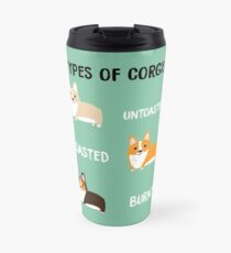 Types of Corgis Travel Mug