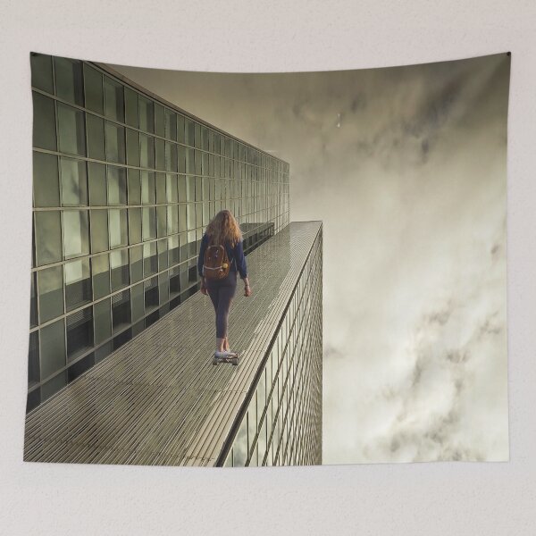 Item preview, Skate the Skyscraper designed and sold by Surreallytee.