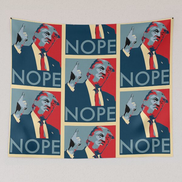 Aperçu de l'œuvre Trump - Nope créée et vendue par Anomaly Enterprises.