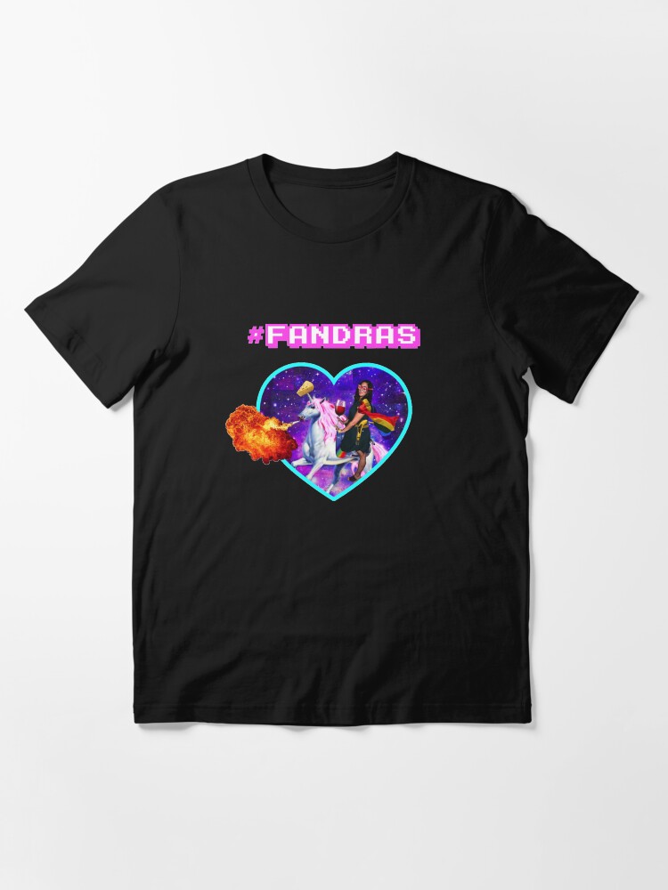 Alternate view of #FANDRAS Essential T-Shirt