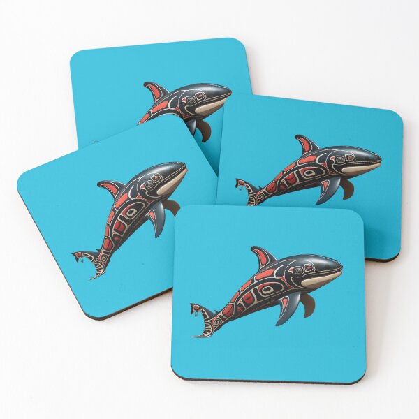 Item preview, The Mighty Killer Whale designed and sold by stainedglass101.
