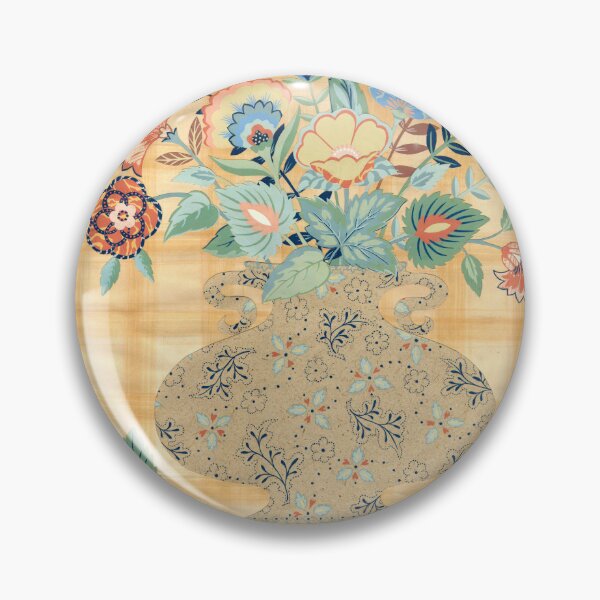 Item preview, Vase of collaged flowers designed and sold by MoisOneOffs.
