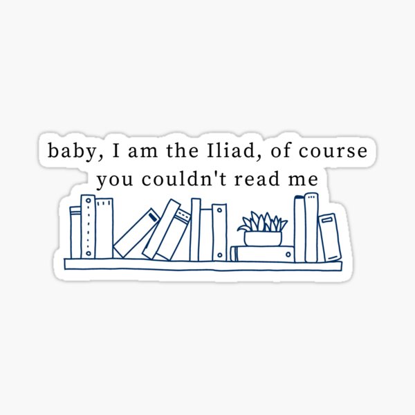Item preview, of course you couldn't read me designed and sold by tatooinedreams.