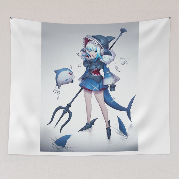 Item preview, Gawr Gura -  Hololive designed and sold by Camille-Miranda.