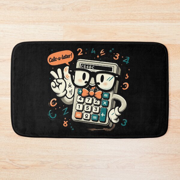 Item preview, Calc-u-later funny calculus calculator geek designed and sold by ElLocoMus.