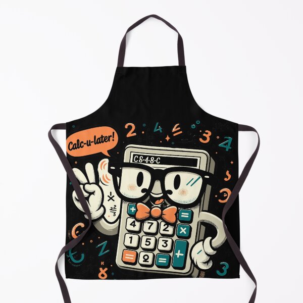 Item preview, Calc-u-later funny calculus calculator geek designed and sold by ElLocoMus.