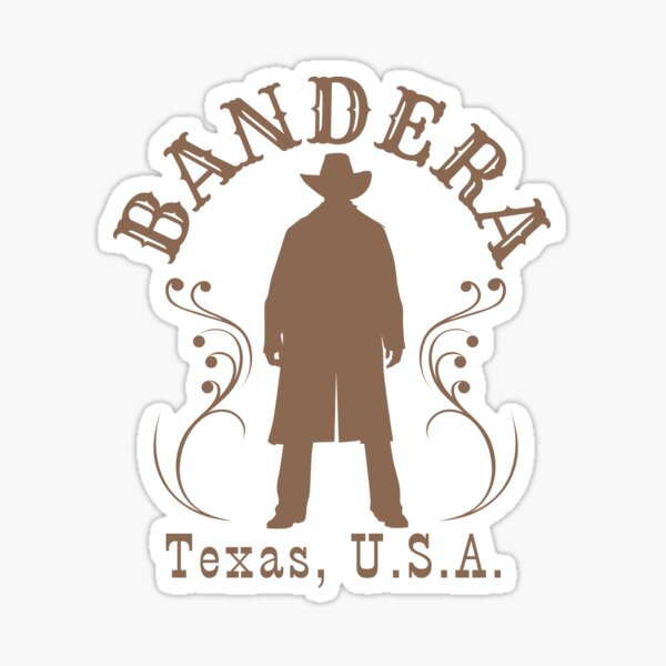 Artikel-Vorschau von Bandera Texas Tough Cowboy im Vintage-Stil, designt und verkauft von TimelessLocales.