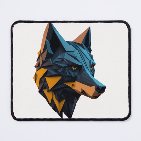 Item preview, ferocious brave wolf mascot designed and sold by CrisFer1.