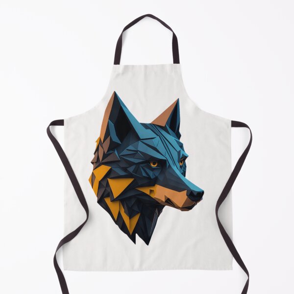 Item preview, ferocious brave wolf mascot designed and sold by CrisFer1.