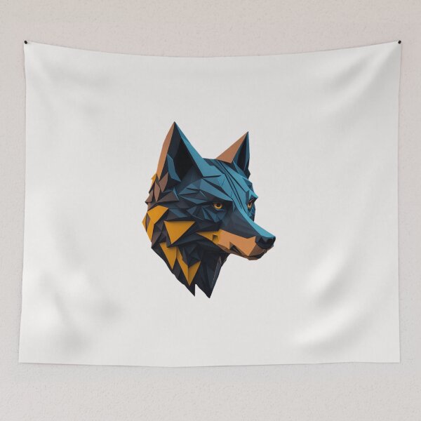 Item preview, ferocious brave wolf mascot designed and sold by CrisFer1.