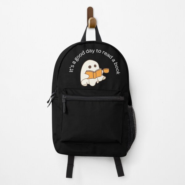 Item preview, It's a good day to read a book cute ghost drinking coffee and reading designed and sold by Ameliafavs.
