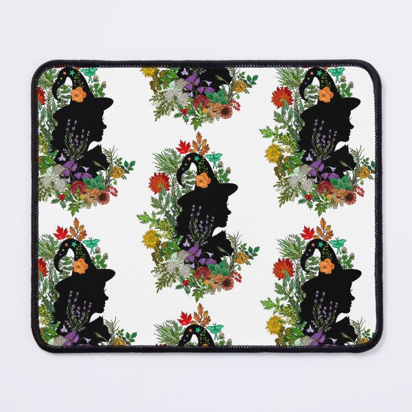 Item preview, The Witch's Garden Silhouette designed and sold by IrishVikingDesigns.