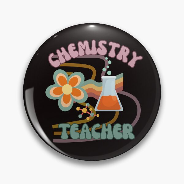 Item preview, Groovy Chemistry Teacher designed and sold by Studio29shirts.