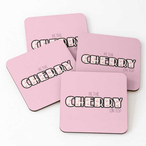 Item preview, Be the Cherry On Top | Cute Cherry Pattern designed and sold by Kimochi-Shop.
