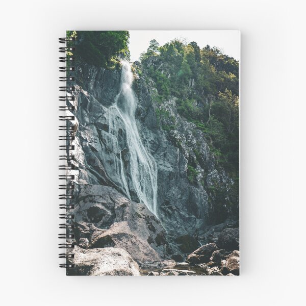 Item preview, Aber Falls Waterfall in Wales designed and sold by magigoke.