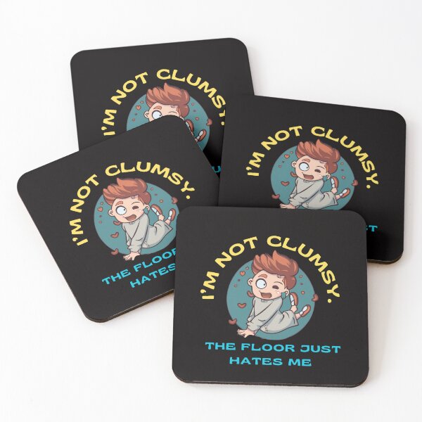 Item preview, The Floor's My Nemesis: I'm Not Clumsy designed and sold by CraftCharm.