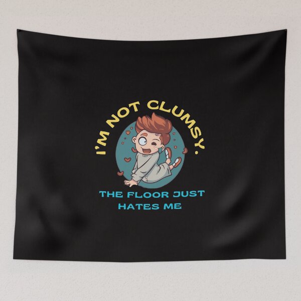 Item preview, The Floor's My Nemesis: I'm Not Clumsy designed and sold by CraftCharm.