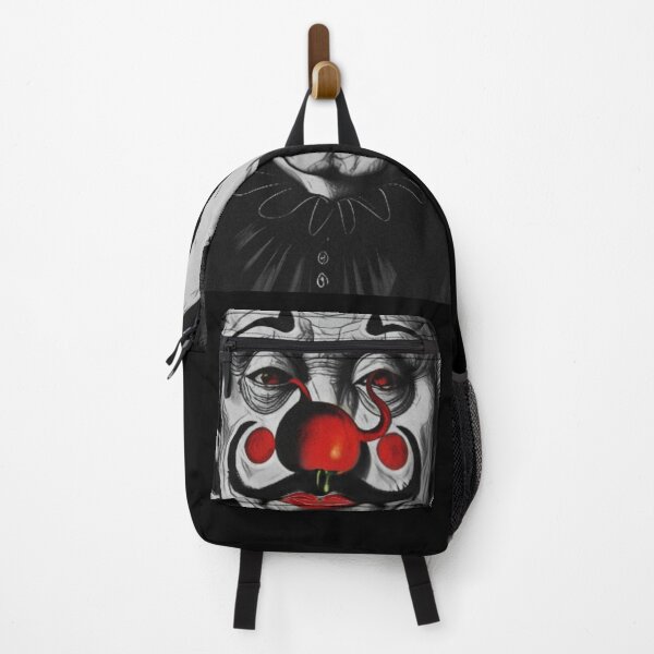 Item preview, Spicy - clown black white red pepper dark art movement goth metal - Red Siri0 designed and sold by Red Siri0 Art.