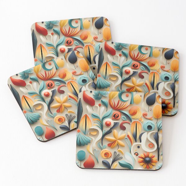 Item preview, African pattern - Floral Elegance designed and sold by ART-VUVULE.