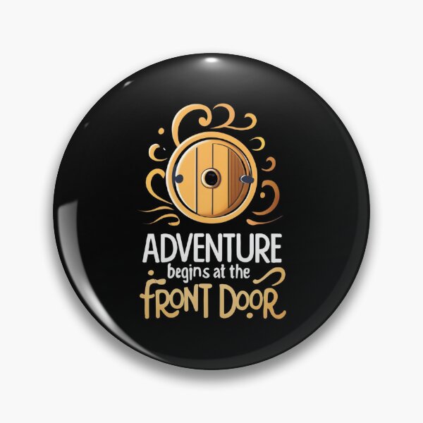 Item preview, Adventure Begins at the Front Door - Typography - Fantasy designed and sold by Fenay Designs.