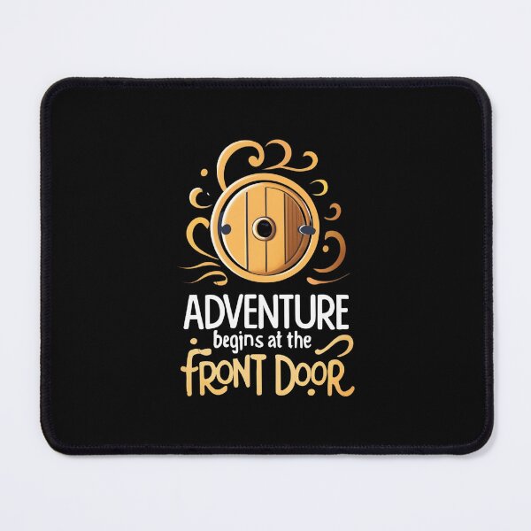 Item preview, Adventure Begins at the Front Door - Typography - Fantasy designed and sold by Fenay Designs.