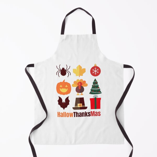 Item preview, HallowThanksMas Halloween Christmas Thanksgiving gift spider bat pumpkin turkey pilgrim hat ornament designed and sold by InspireGlow.