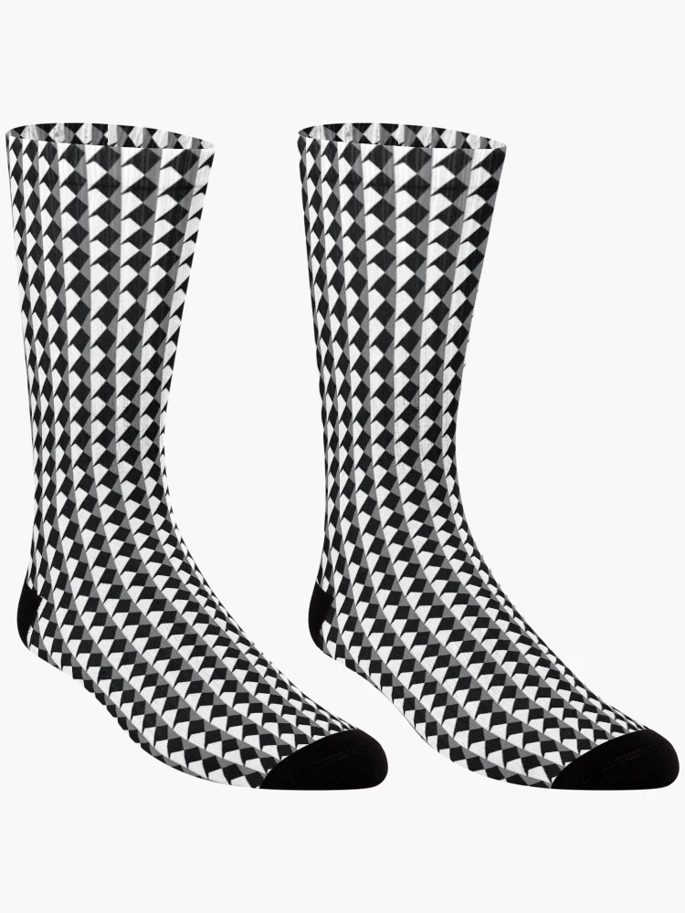 Thumbnail 3 of 5, Socks, Houndstooth Pattern designed and sold by SideSignal.