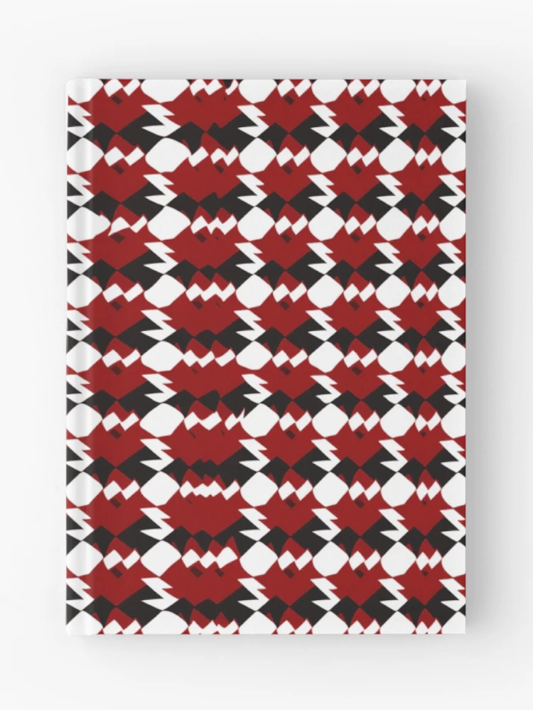 Thumbnail 1 of 3, Journal, Houndstooth Pattern designed and sold by SideSignal.