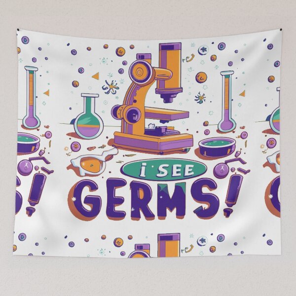 Item preview, i see germs  designed and sold by PintSizedPixel.
