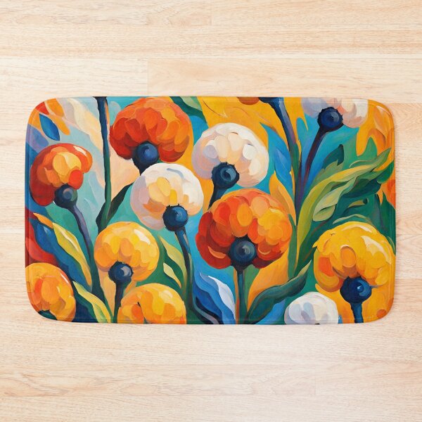 Item preview, Neo Impressionist Flowers Pattern. designed and sold by ARichArts.