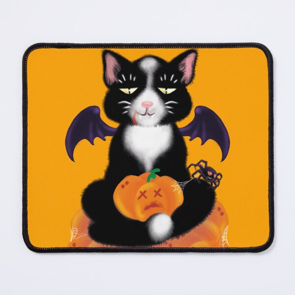 Item preview, Halloween: happy spooky vampire-cat designed and sold by KiKi Koy.