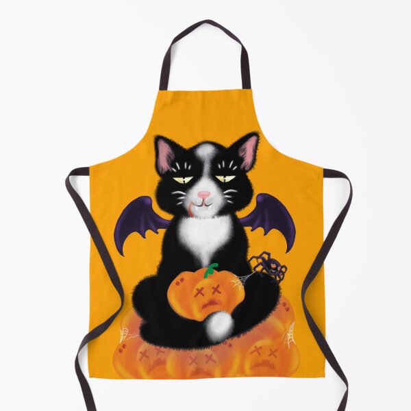 Item preview, Halloween: happy spooky vampire-cat designed and sold by KiKi Koy.