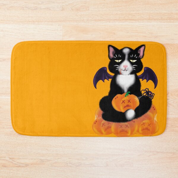 Item preview, Halloween: happy spooky vampire-cat designed and sold by KiKi Koy.