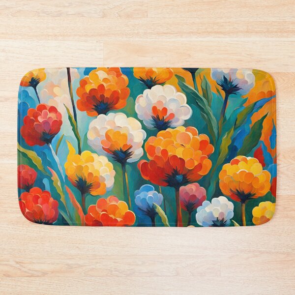 Item preview, Neo Impressionist Flowers Pattern. designed and sold by ARichArts.