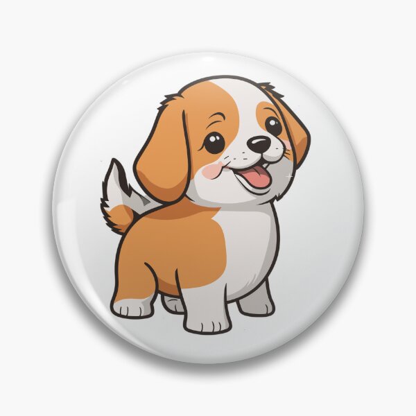 Item preview, Cute Cartoon dog with rosy cheeks designed and sold by cutie1pie1dogs.