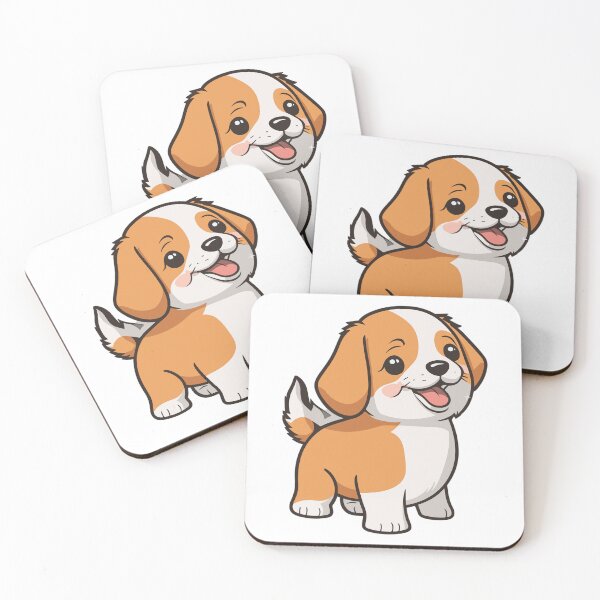 Item preview, Cute Cartoon dog with rosy cheeks designed and sold by cutie1pie1dogs.