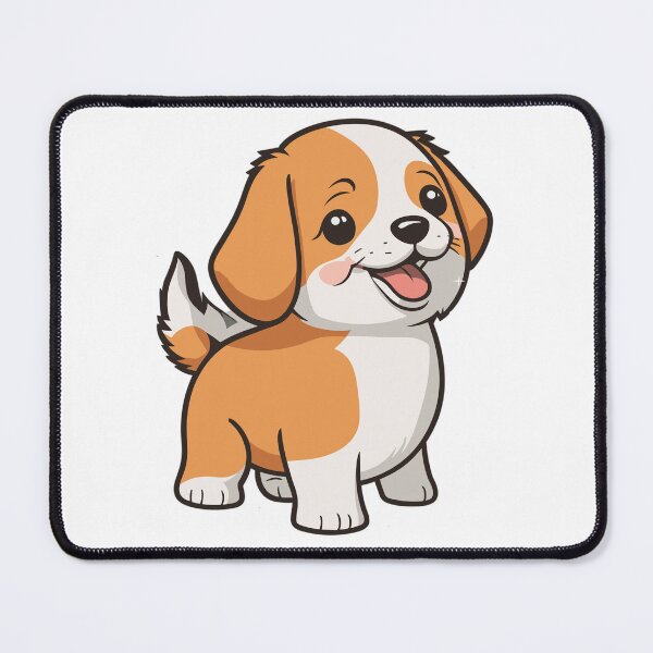 Item preview, Cute Cartoon dog with rosy cheeks designed and sold by cutie1pie1dogs.