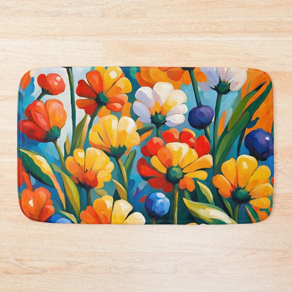 Item preview, Neo Impressionist Flowers Pattern. designed and sold by ARichArts.